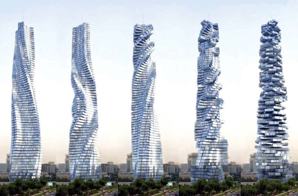 Dynamic Tower fue un proyecto visionario de un rascacielos en la ciudad de Dubái, en los Emiratos Árabes Unidos.